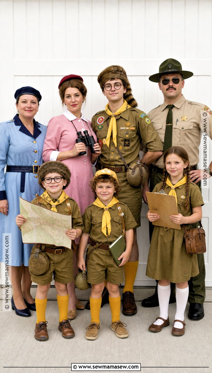 Moonrise Kingdom Family Costume - 30 moonrise kingdom costume ideas