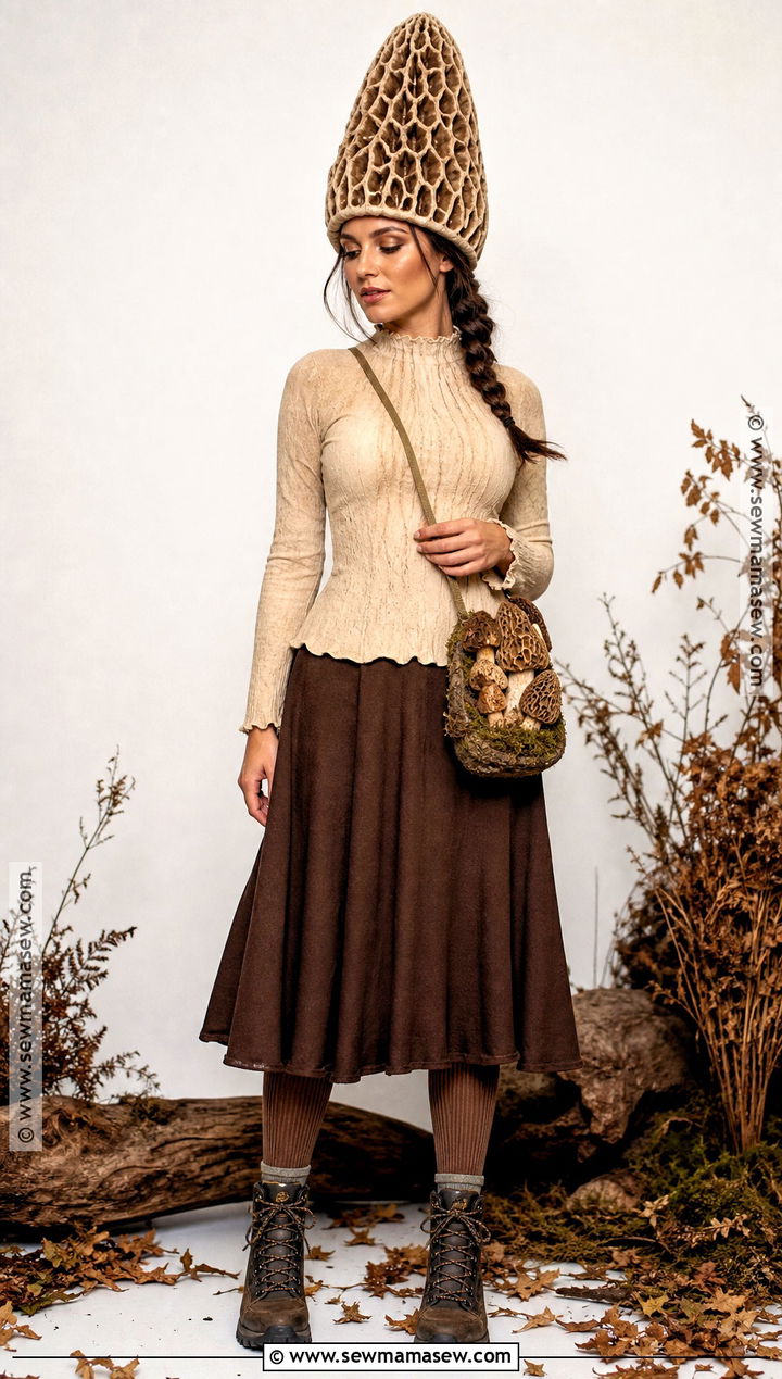 Morel Mushroom Costume - 30 Mushroom Costume Ideas for Women