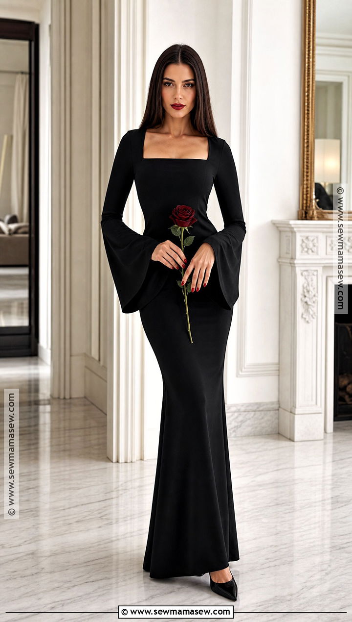 Morticia Addams Costume - 30 costumes for brunettes