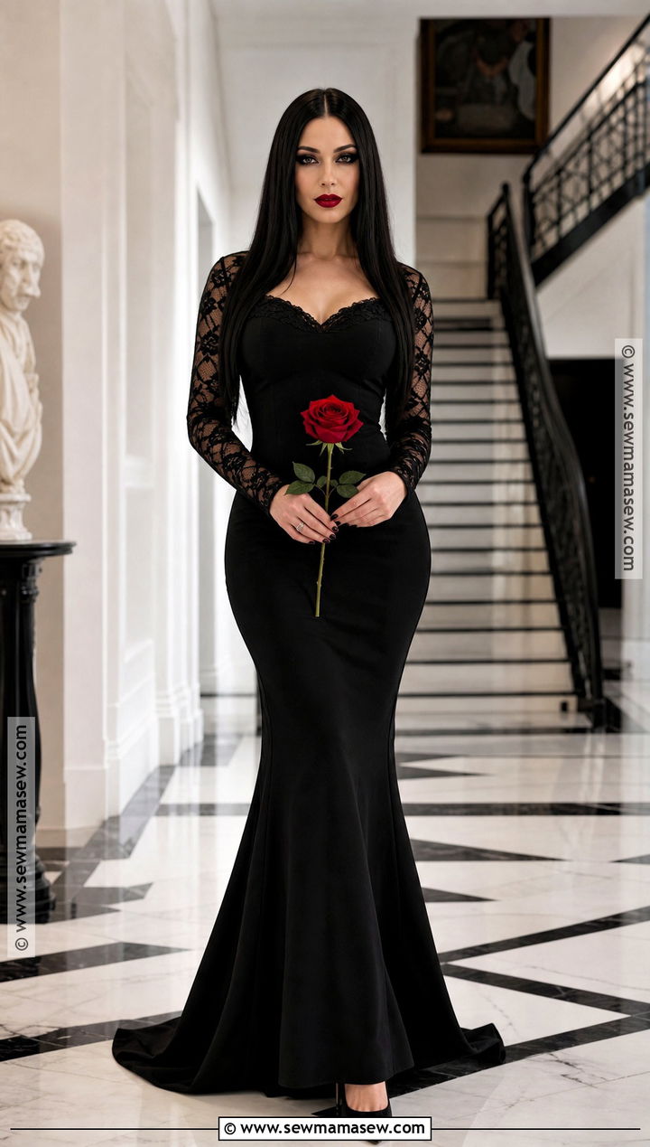 Morticia Addams Movie Costume - 30 Movie Costume Ideas