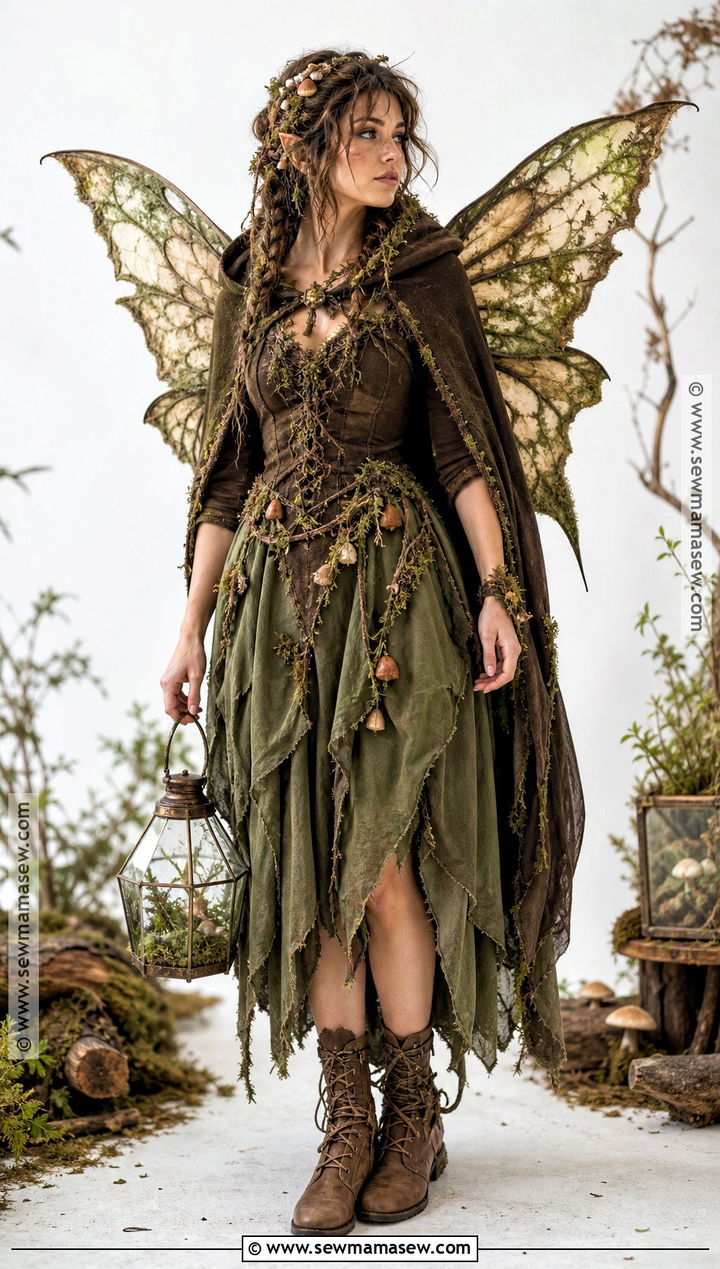 Moss Fairy Costume - 50 fairy costume ideas