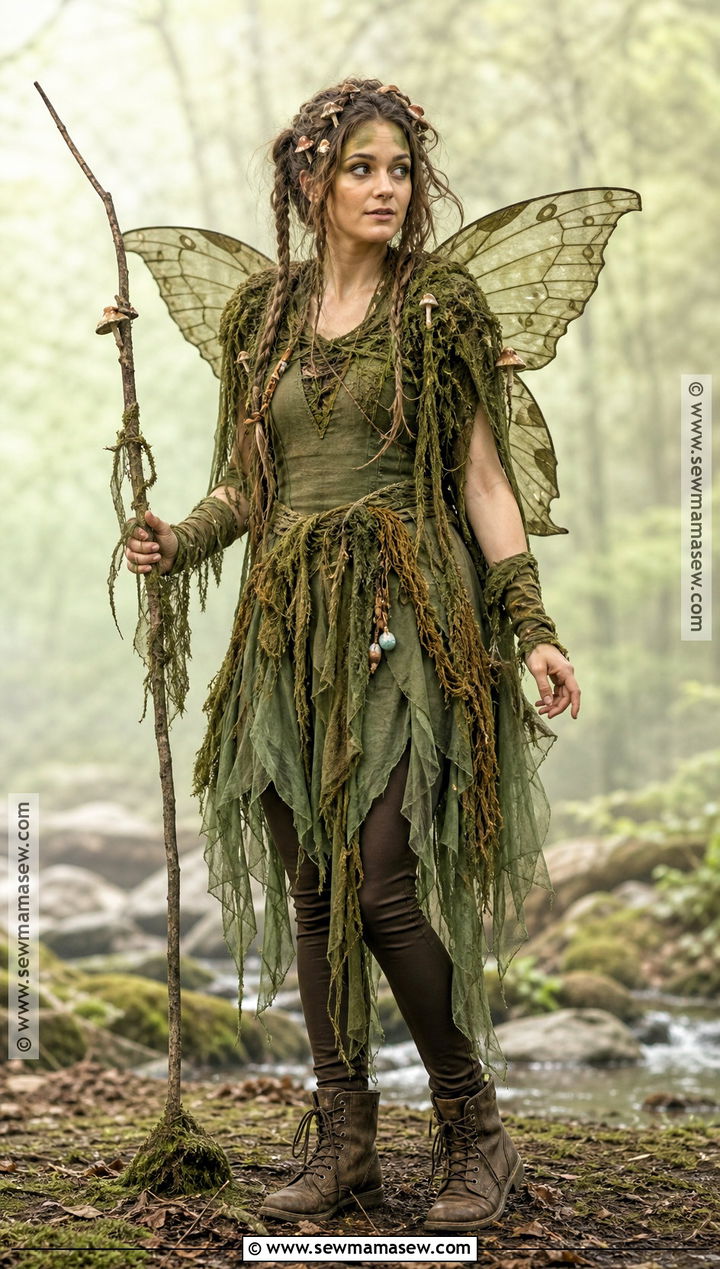 Moss Green Fairy Costume - 30 Green Fairy Costume Ideas