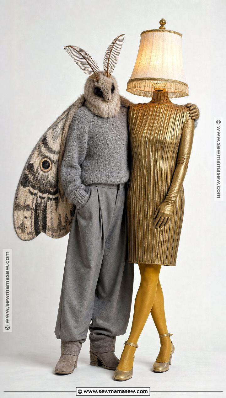Moth And Lamp Costume - 40 wlw halloween costume ideas