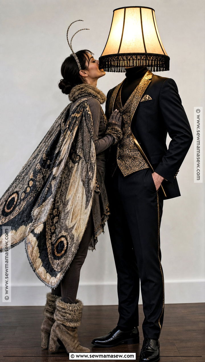 Moth And Lamp Couple Costume - 35 clever couples halloween costumes