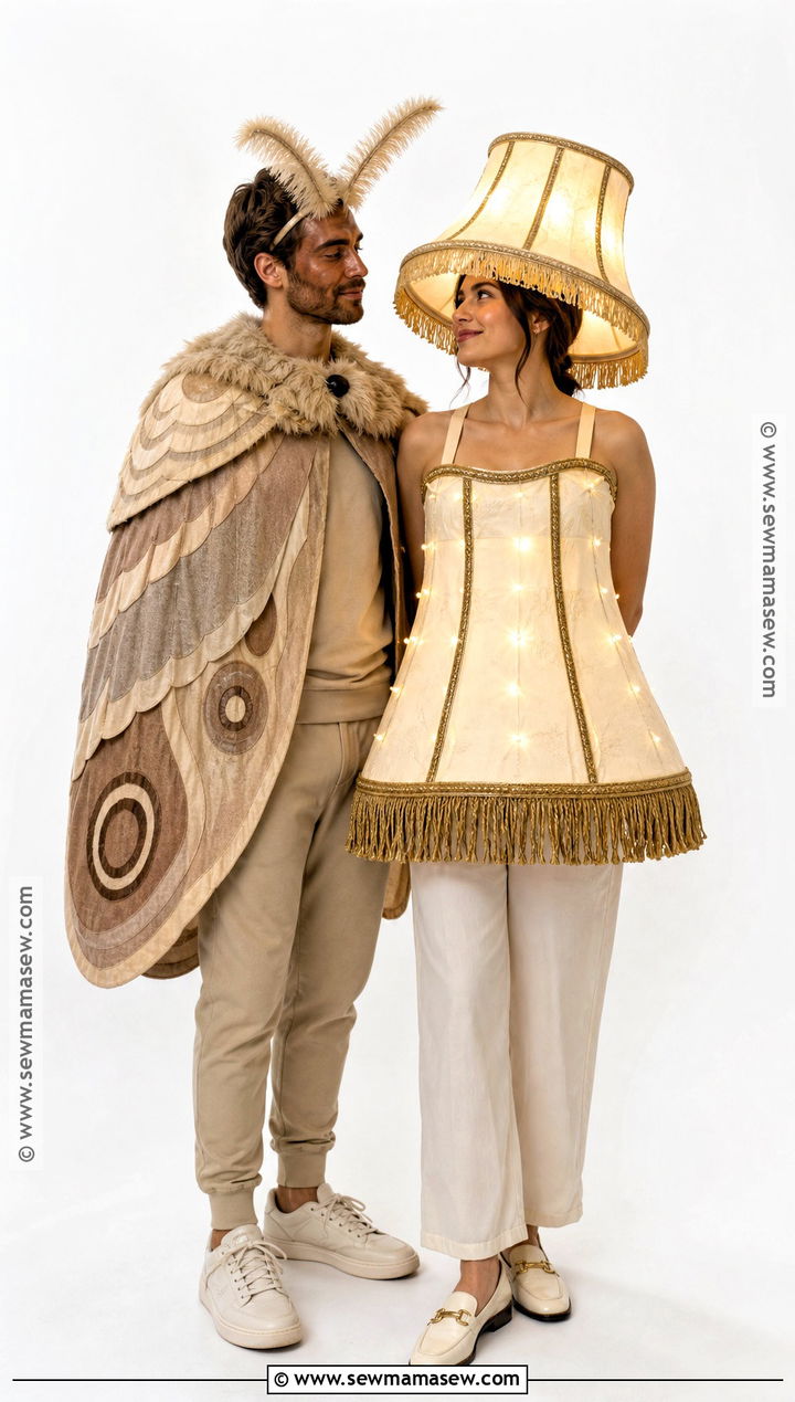 Moth And Lamp Couples Costume - 40 unique couples halloween costume ideas