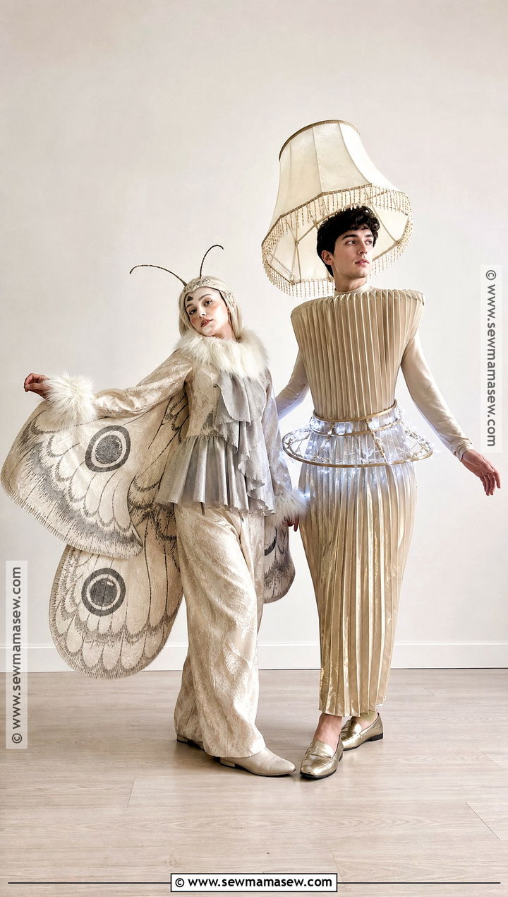 Moth And Lamp Duo Costume - 35 costume ideas duo