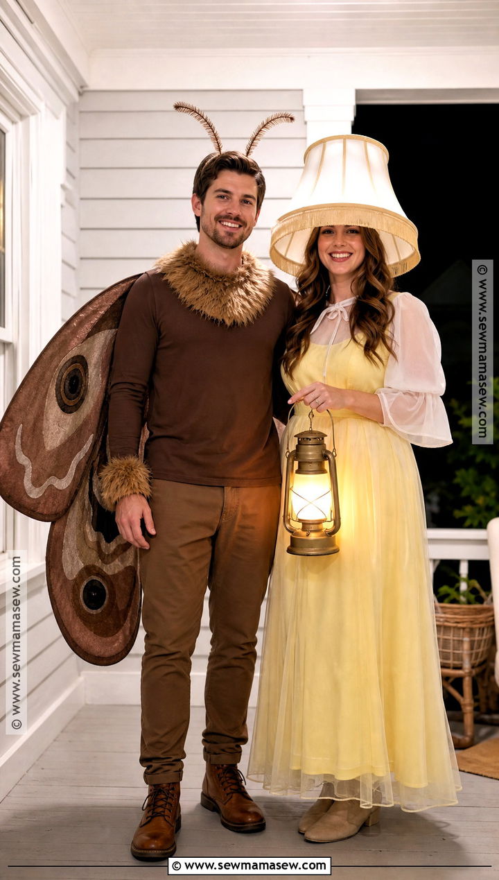 Moth And Porch Light Couple Costume - 35 creative costumes