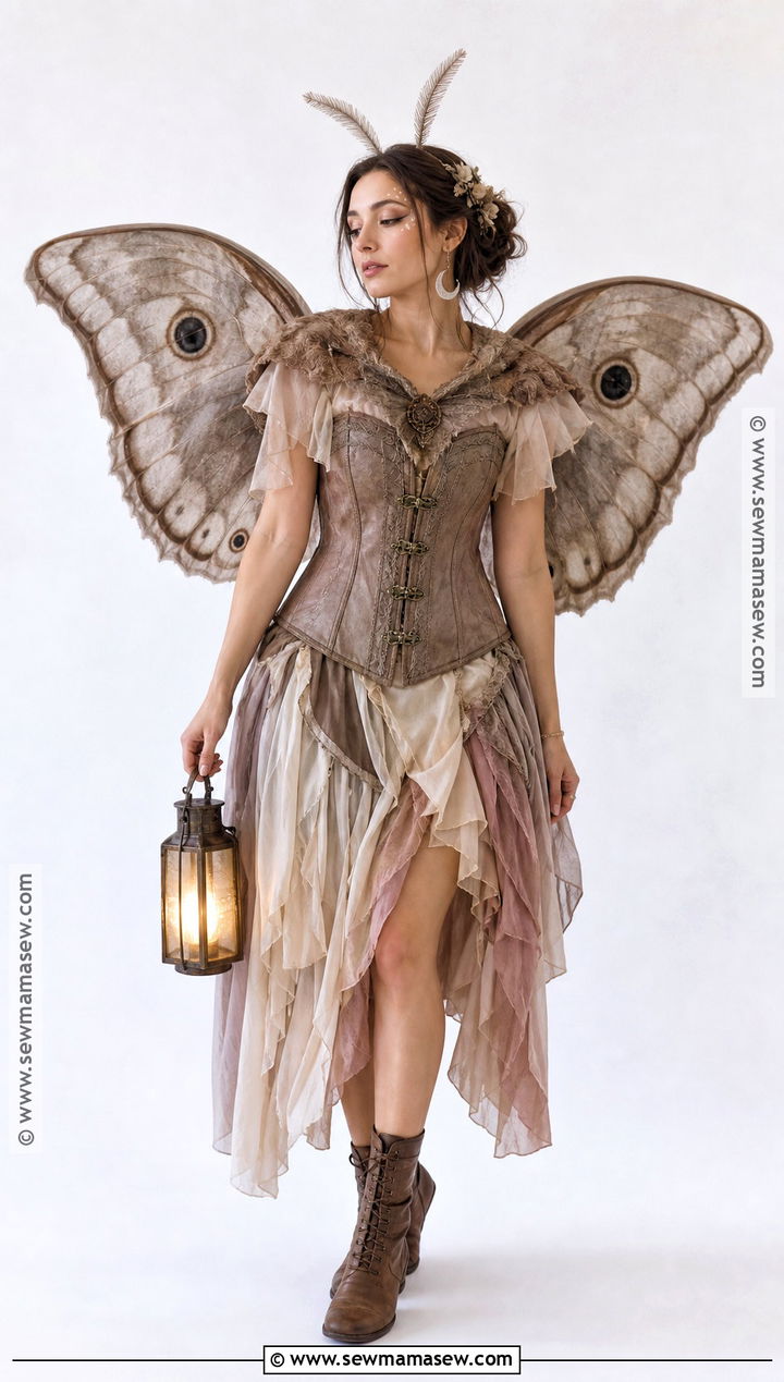 Moth Fairy Corset Costume - 35 corset costumes