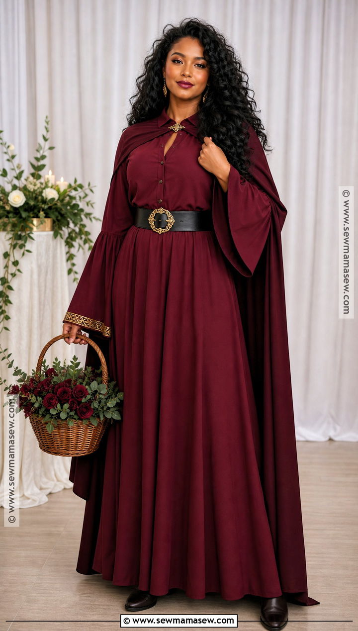 Mother Gothel Costume With Burgundy Two Piece Set - 40 mother gothel costume ideas