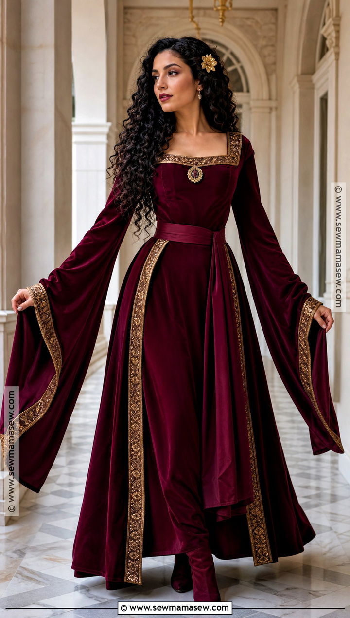 Mother Gothel Costume With Long Black Curls - 30 curly hair costumes halloween