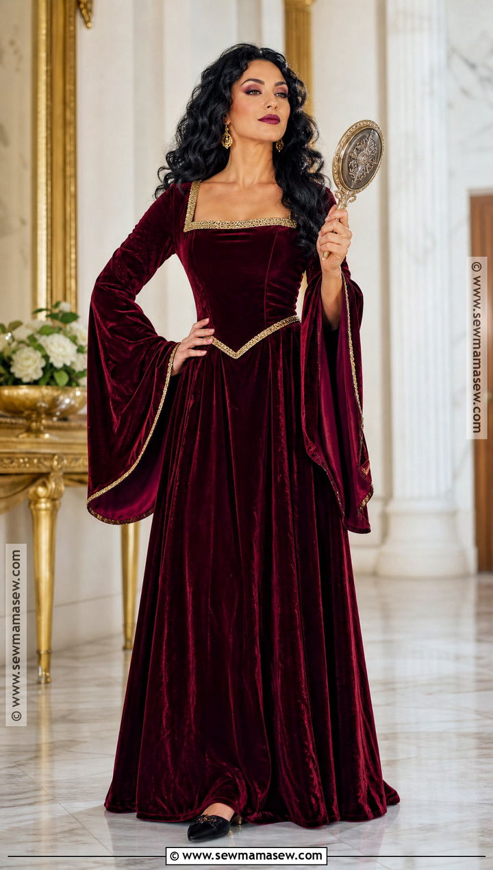 Mother Gothel Costume With Red Dress - 35 tangled costume ideas