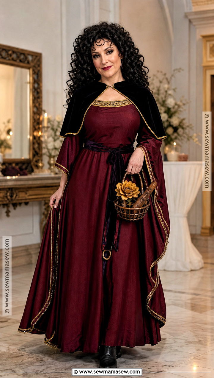 Mother Gothel Costume With Short Cape - 40 mother gothel costume ideas