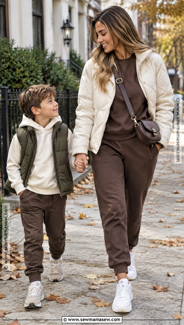 Mother Son Sporty Fall Outfit - 15 mother son fall outfits