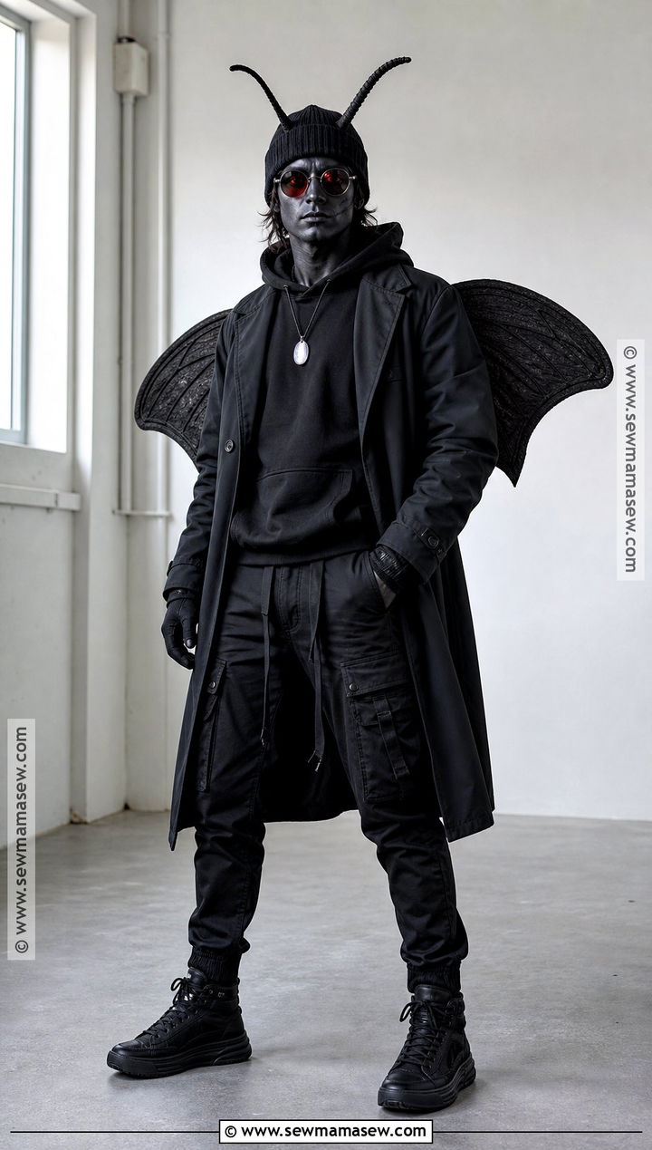 Mothman Halloween Outfit - 35 halloween outfit ideas for men