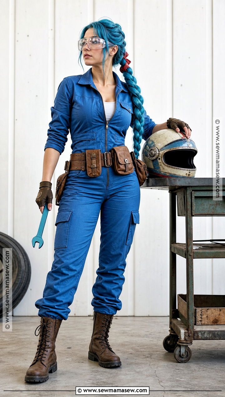 Motorcycle Rider Bulma Costume - 30 bulma costume ideas