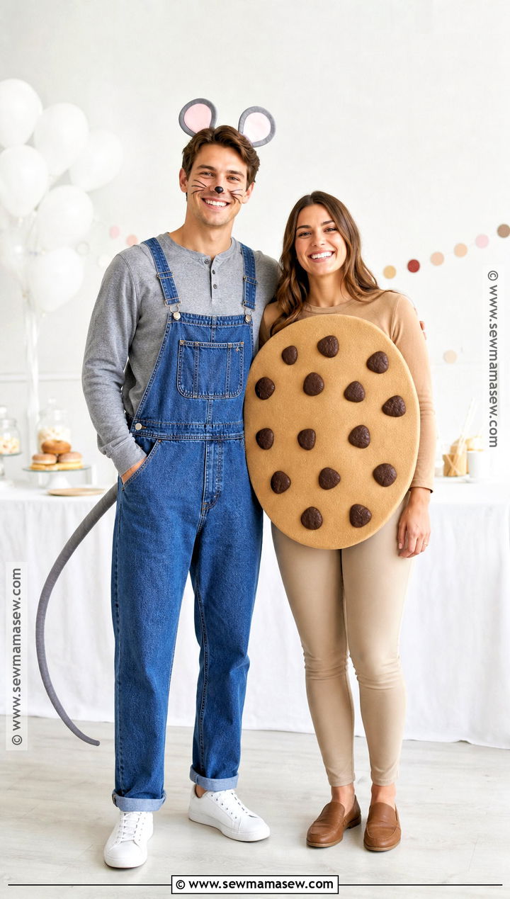 Mouse And Cookie Couple Costume - 45 if you give a mouse a cookie costume ideas