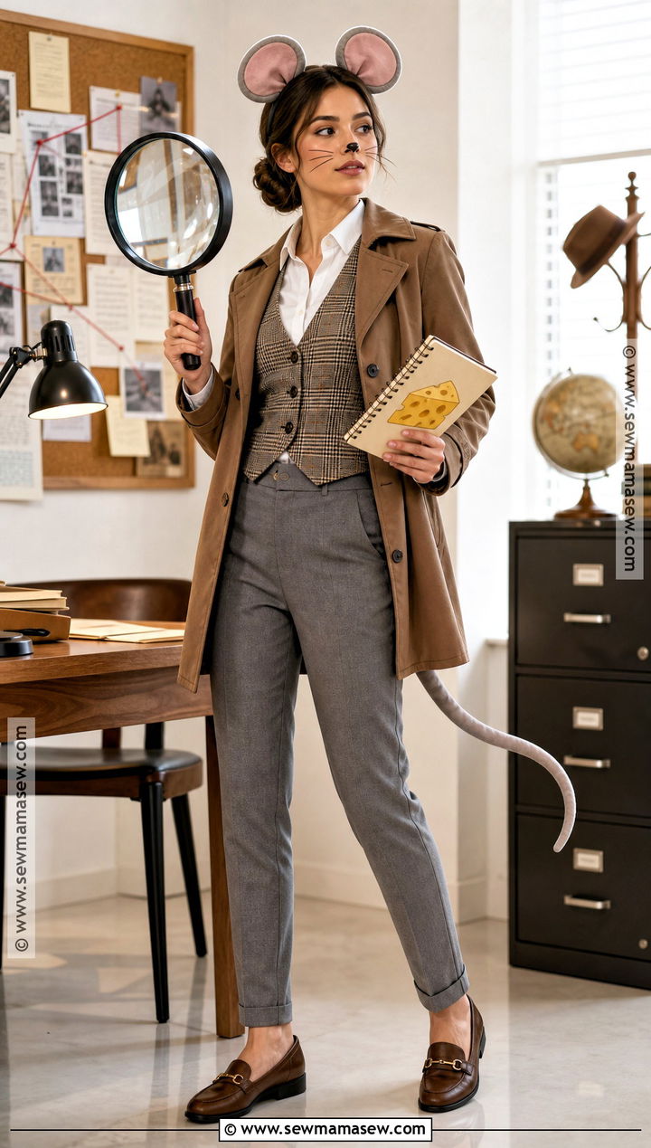 Mouse Detective Costume - 30 mouse costume ideas for women