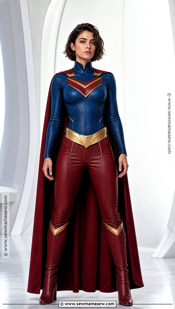 Movie Supergirl Costume With Red Pants - 30 Super Girl Costume Ideas for Women