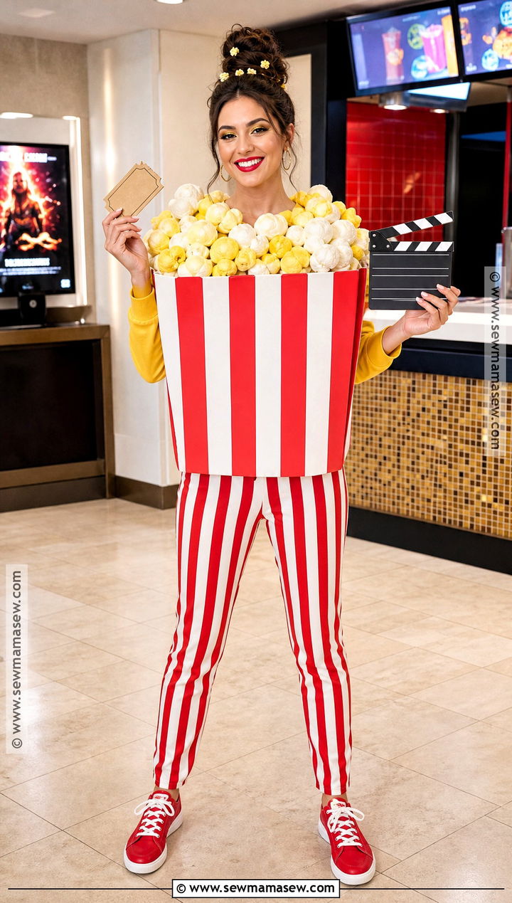 Movie Theater Popcorn Halloween Costume - 40 costumes halloween