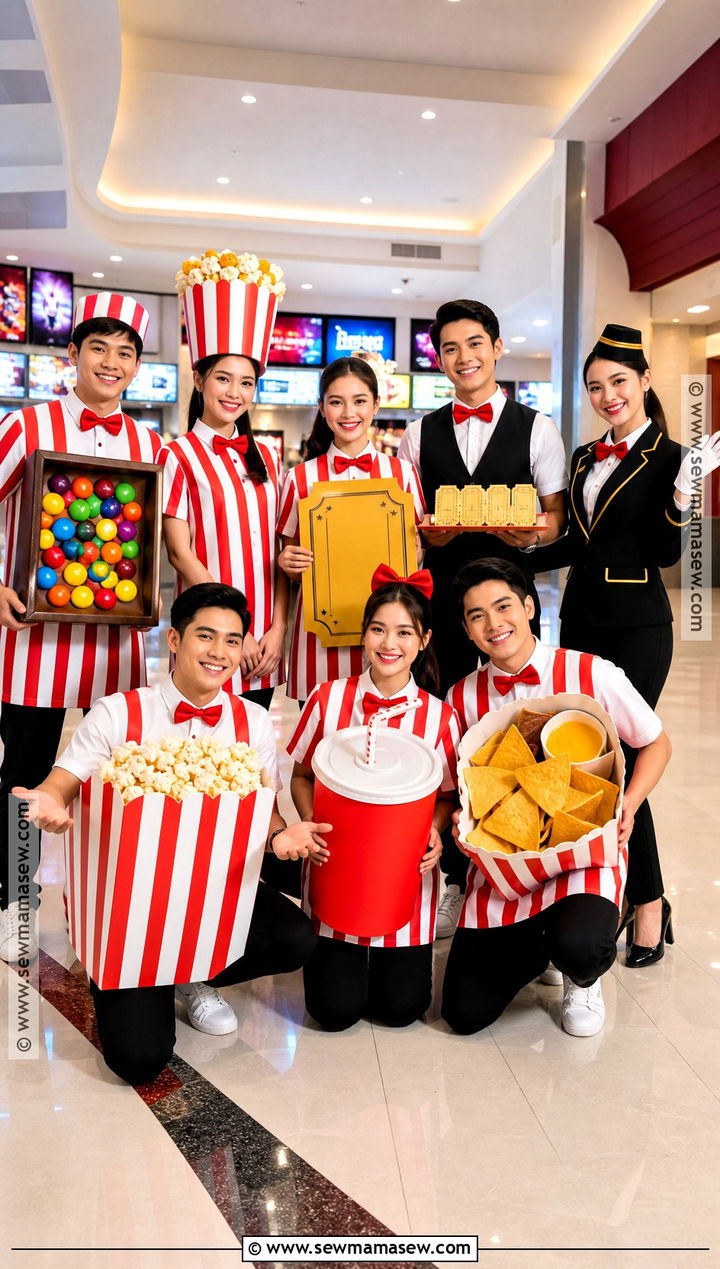 Movie Theater Snack Bar Group Costume - 35 big group costume ideas