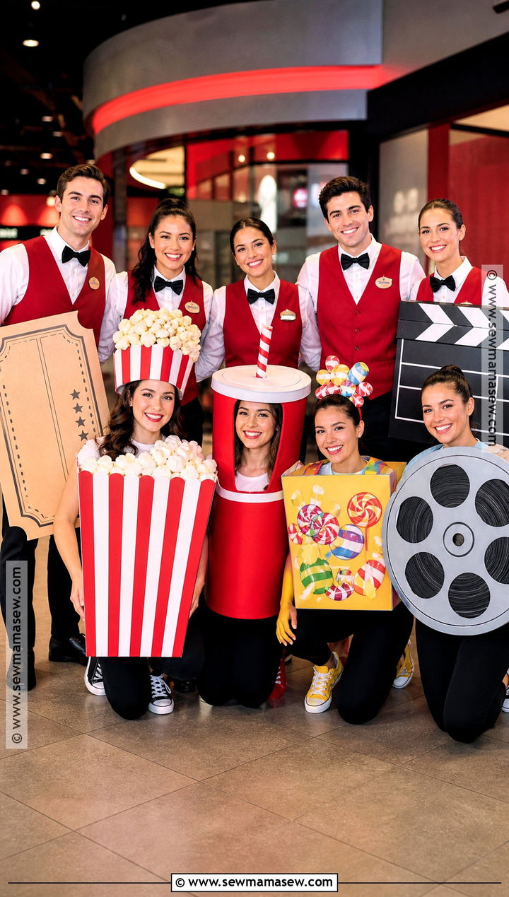 Movie Theater Team Costume - 35 team costume ideas