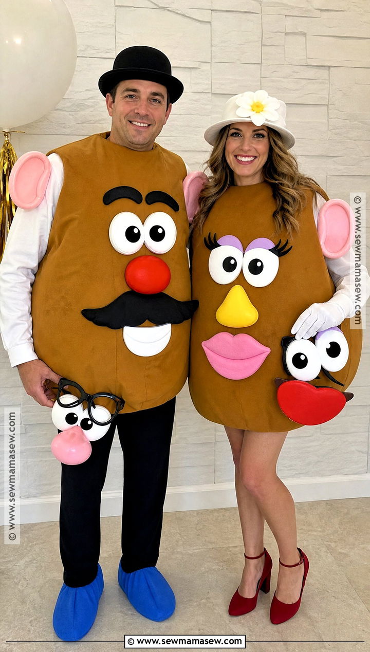 Mr And Mrs Potato Head Couple Costume - 30 mr potato head costume ideas