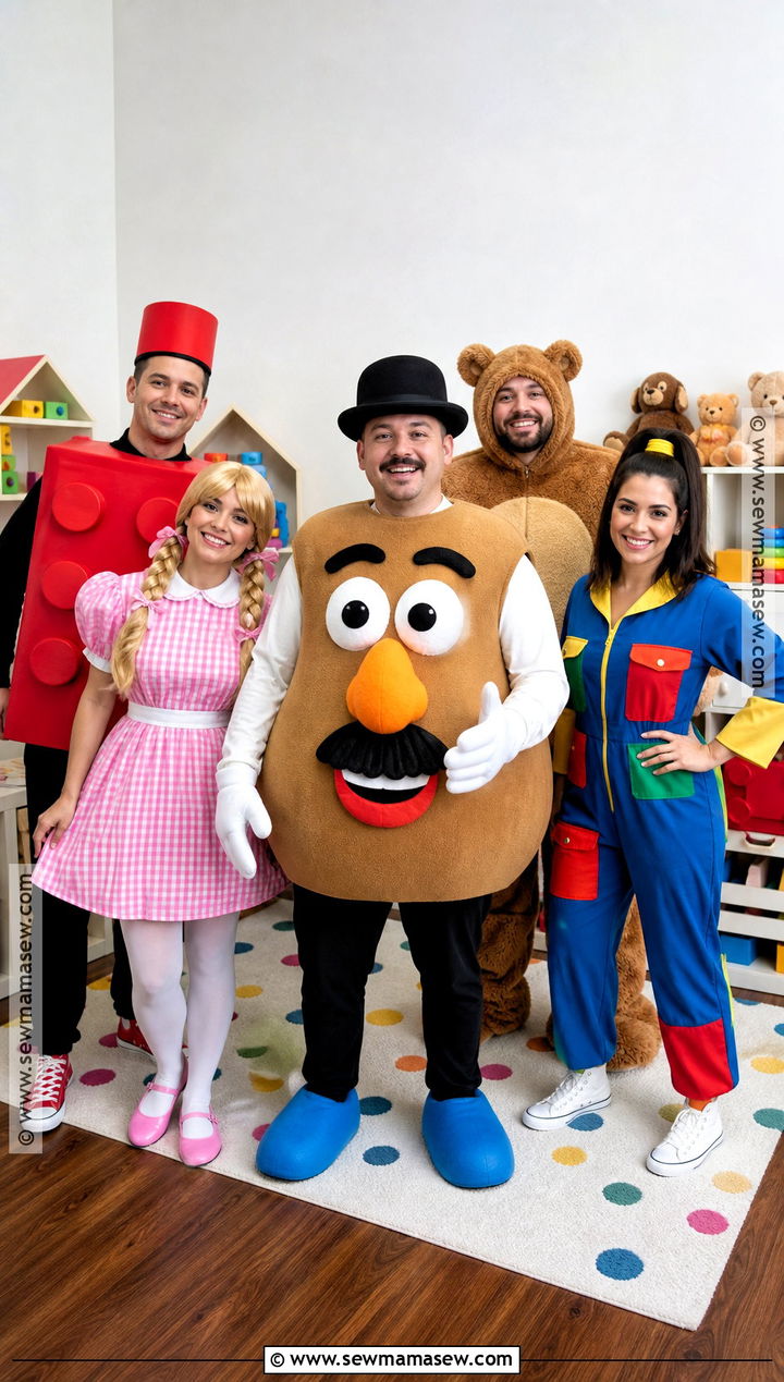 Mr Potato Head And Toy Group Costume - 30 mr potato head costume ideas