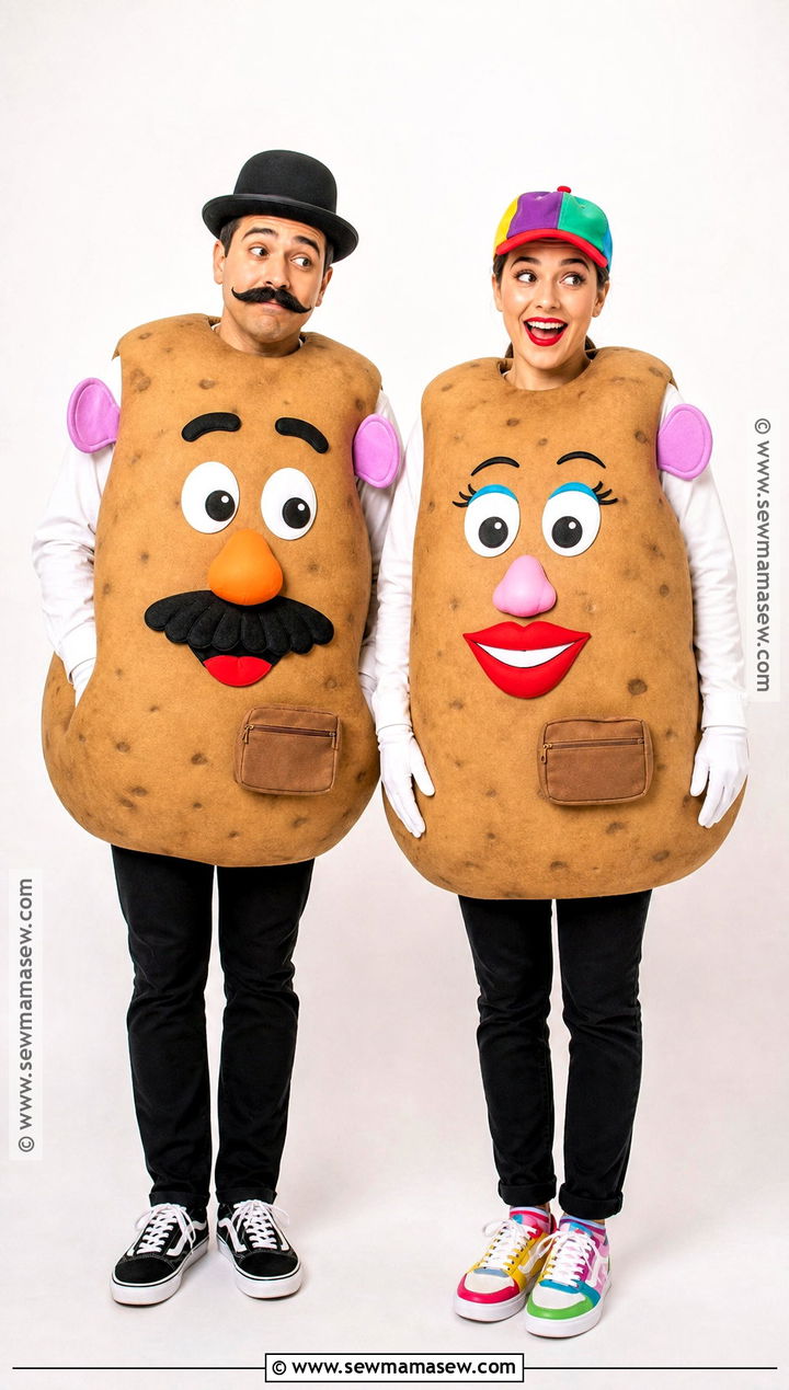 Mr Potato Head Best Friend Costume - 30 mr potato head costume ideas