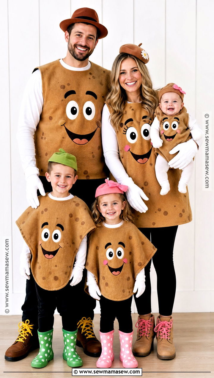 Mr Potato Head Family Costume - 30 mr potato head costume ideas