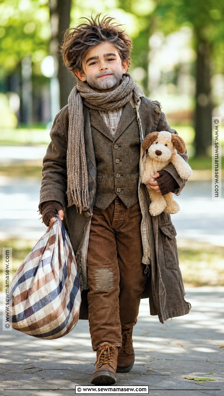 Mr Stink Costume With Scruffy Coat - 30 world book day costumes for boys