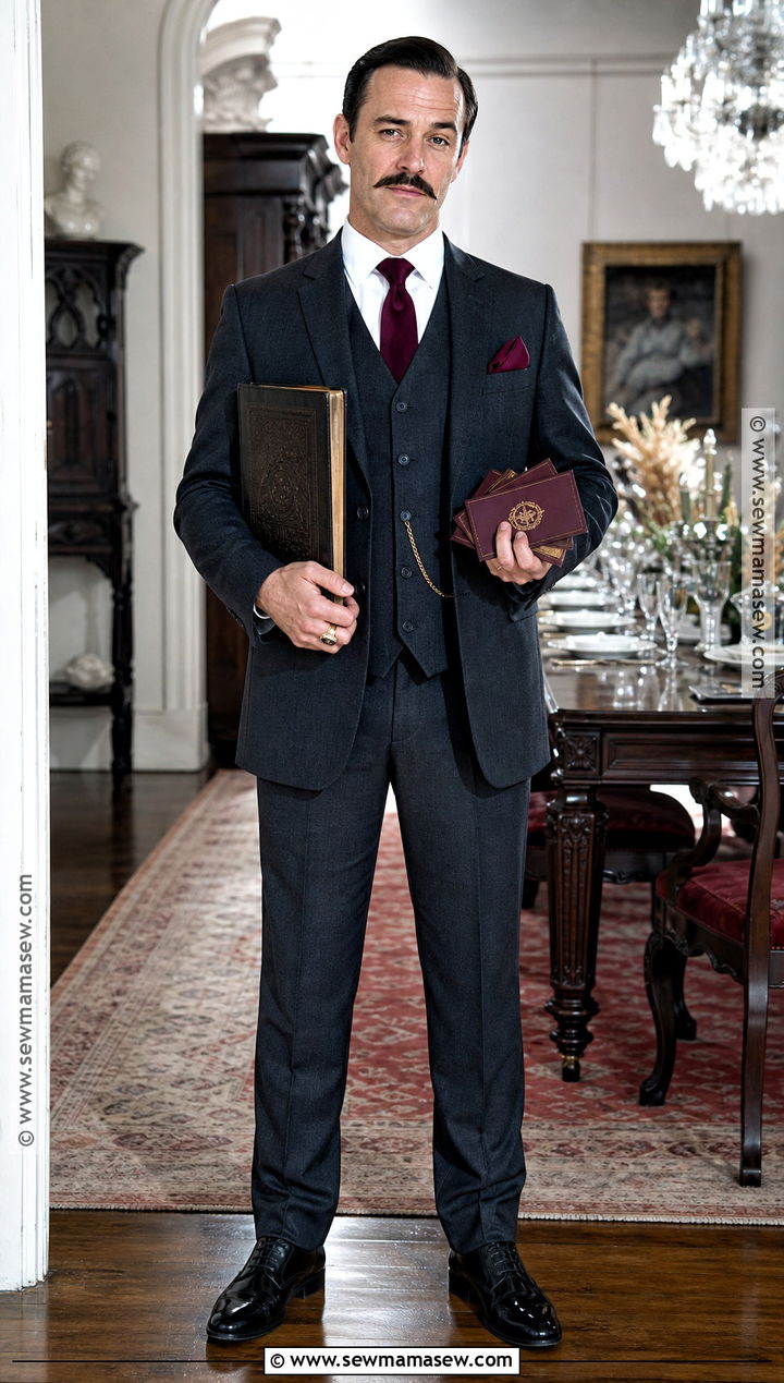 Mr Boddy Clue Costume With Formal Dinner Suit - 30 Clue Halloween Costume Ideas