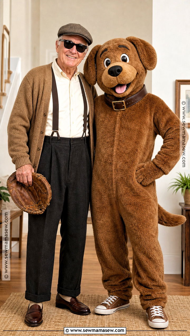 Mr Mertle And Hercules Sandlot Costume - 30 Sandlot Couple Costume Ideas
