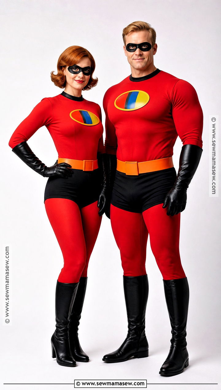 Mrs Incredible And Mr Incredible Couple Costume - 35 mrs incredible costume ideas