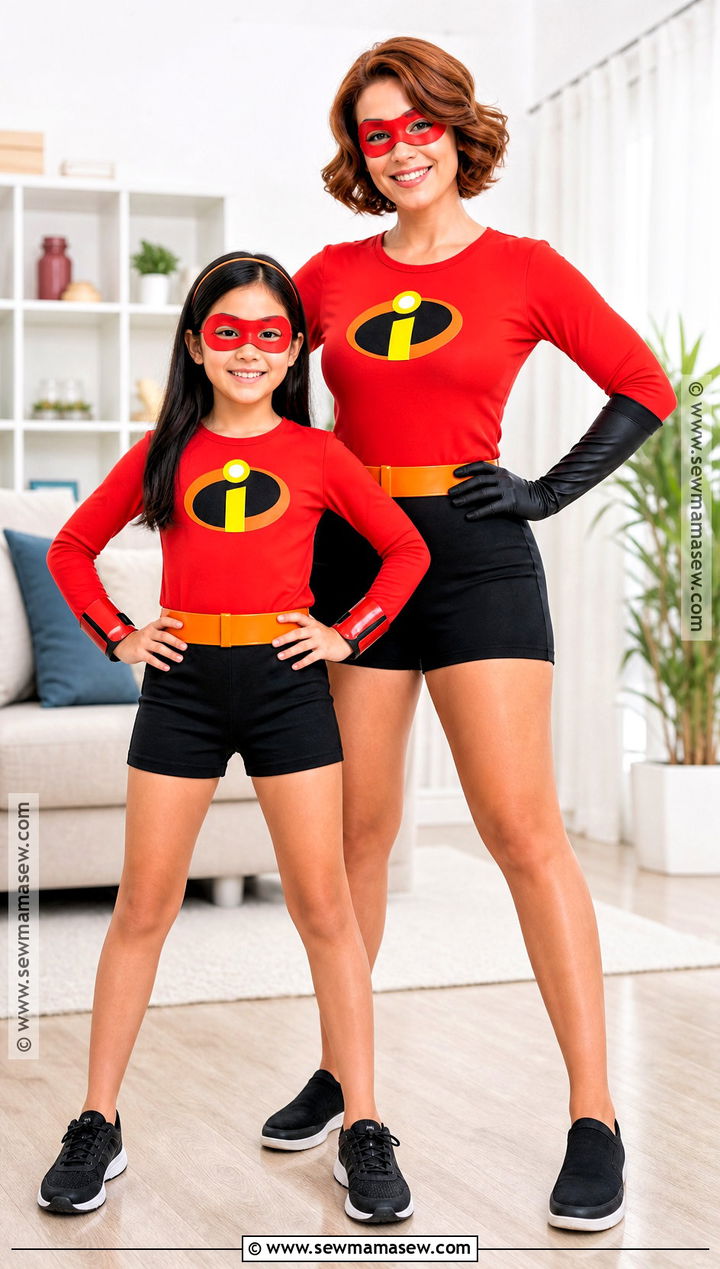 Mrs Incredible And Violet Mother Daughter Costume - 35 mrs incredible costume ideas