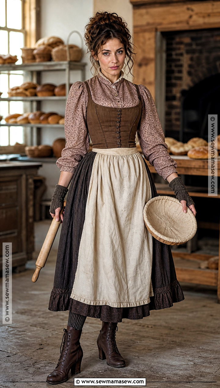 Mrs Lovett Victorian Costume - 35 tim burton costumes