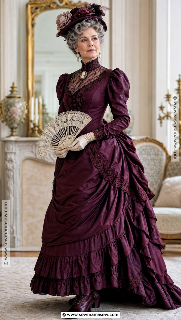 Mrs McMichael Victorian Gown Crimson Peak Costume - 30 Crimson Peak Costumes