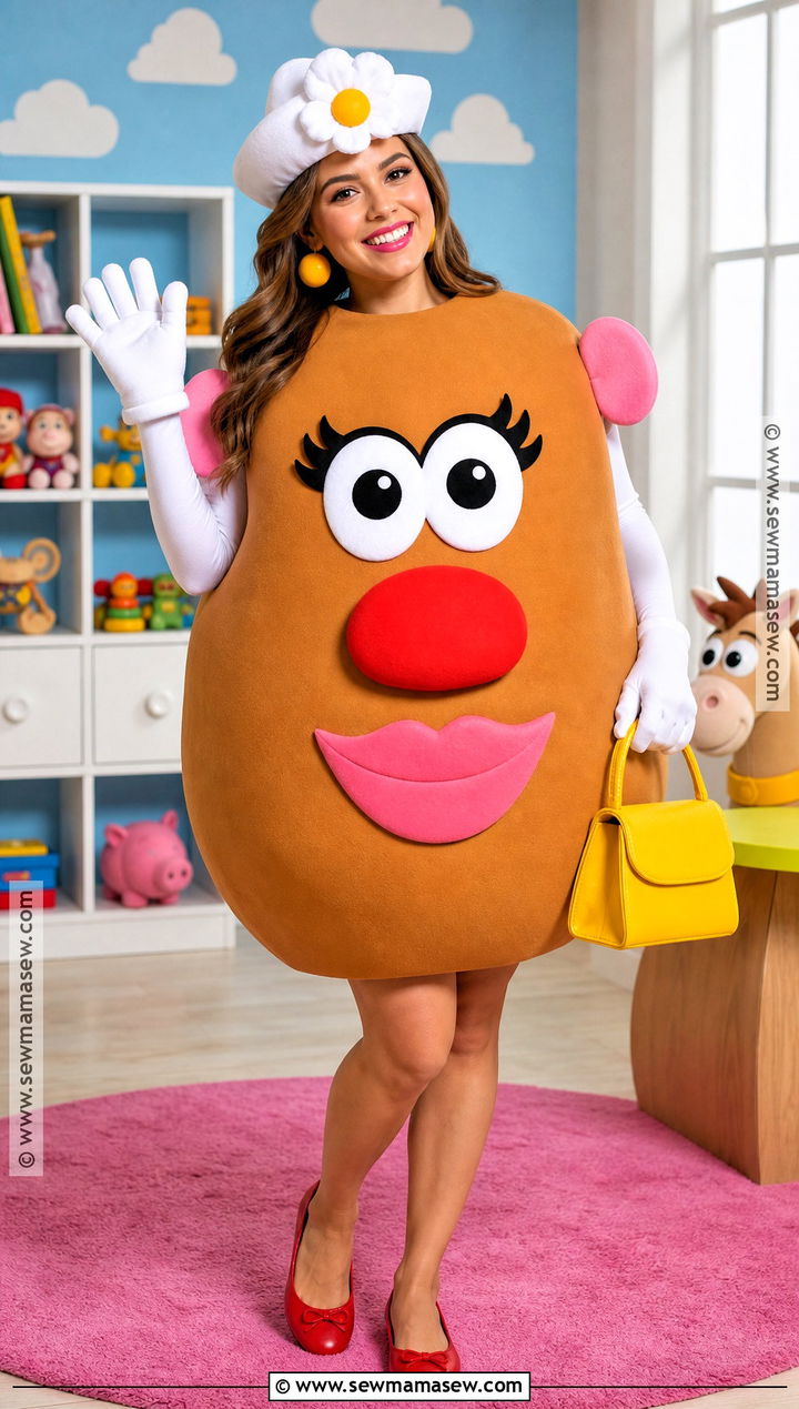 Mrs Potato Head Costume - 30 toy story characters costumes