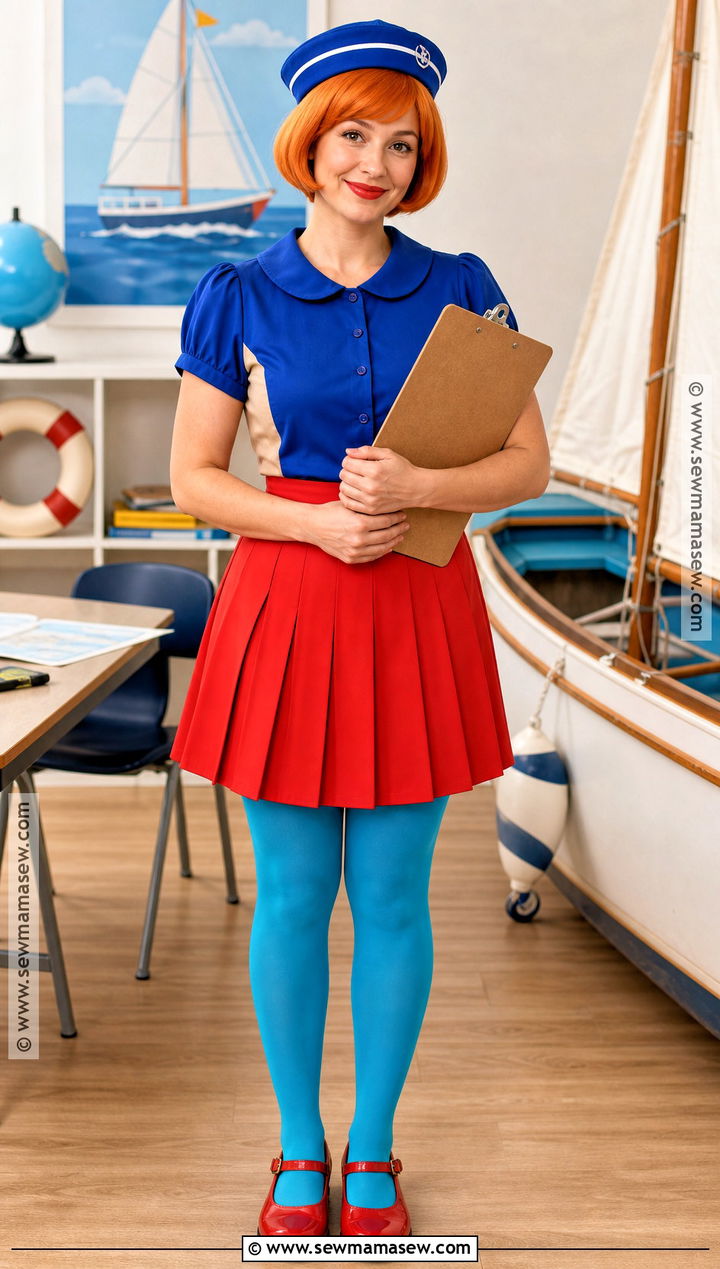 Mrs Puff Boating Teacher Costume - 30 spongebob costume ideas for women