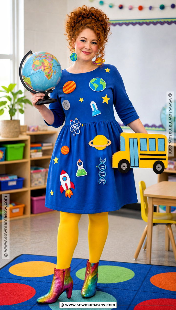 Ms Frizzle Science Nerd Costume - 40 nerd costume ideas