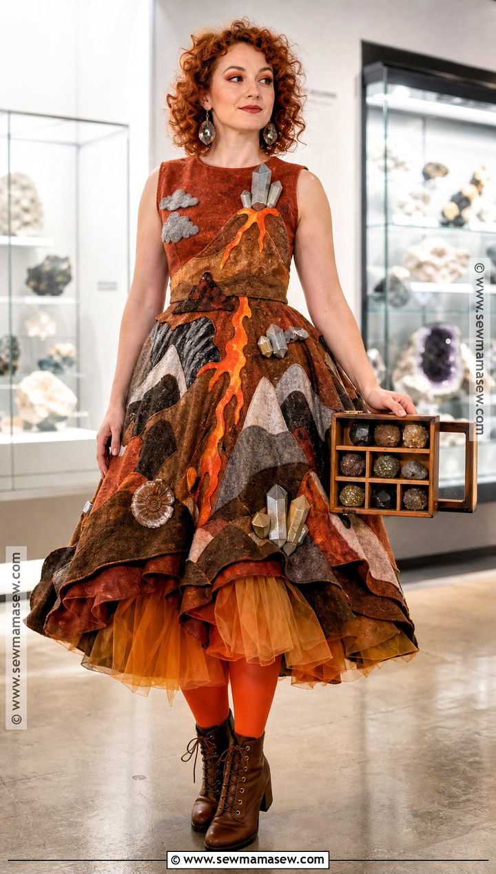 Ms Frizzle Volcano Costume - 30 Magic School Bus Costume Ideas
