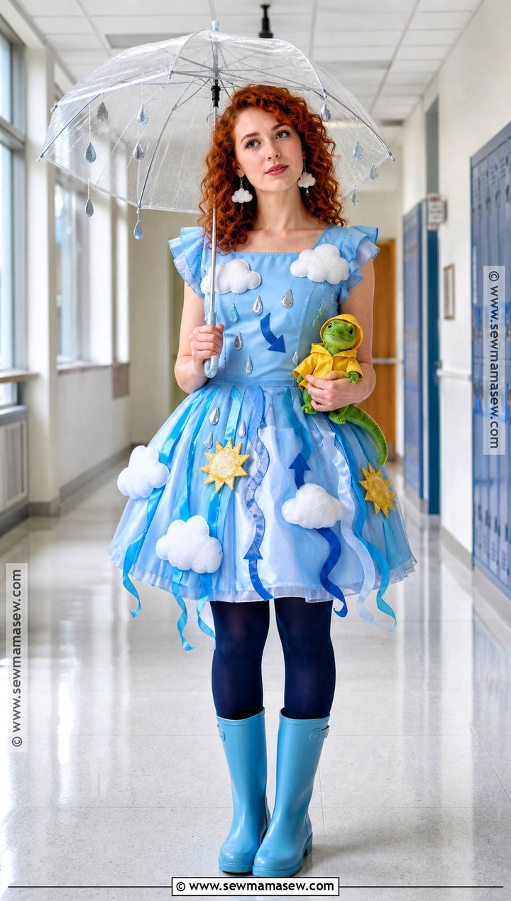 Ms Frizzle Water Cycle Costume - 30 Magic School Bus Costume Ideas