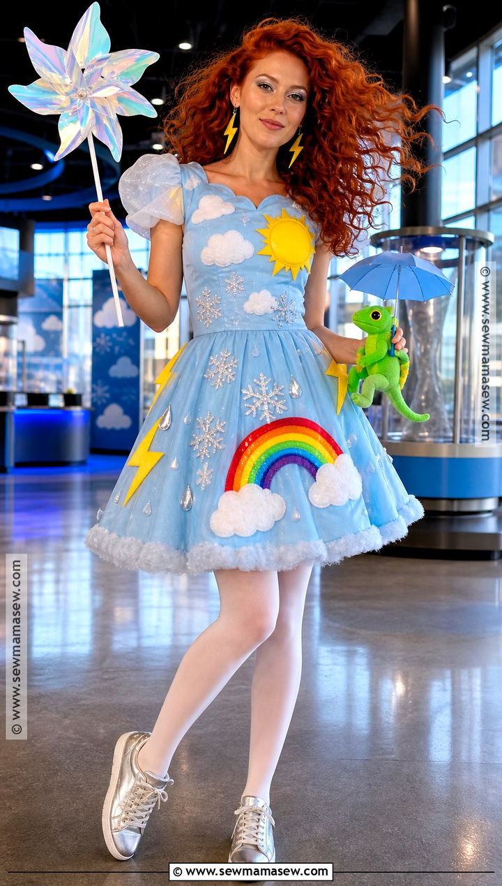 Ms Frizzle Weather Costume - 30 Magic School Bus Costume Ideas