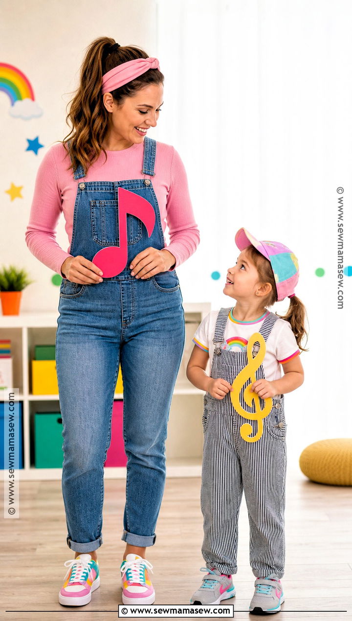 Ms Rachel And Little Student Costume - 35 mommy and me halloween costumes