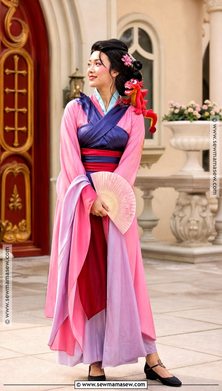 Mulan Matchmaker Dress Costume - 45 princess halloween costume ideas