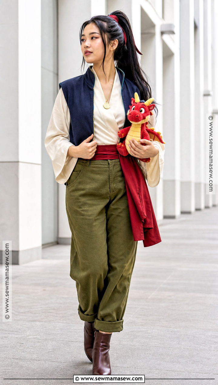 Mulan Modern Closet Costume - 45 disney princess costumes