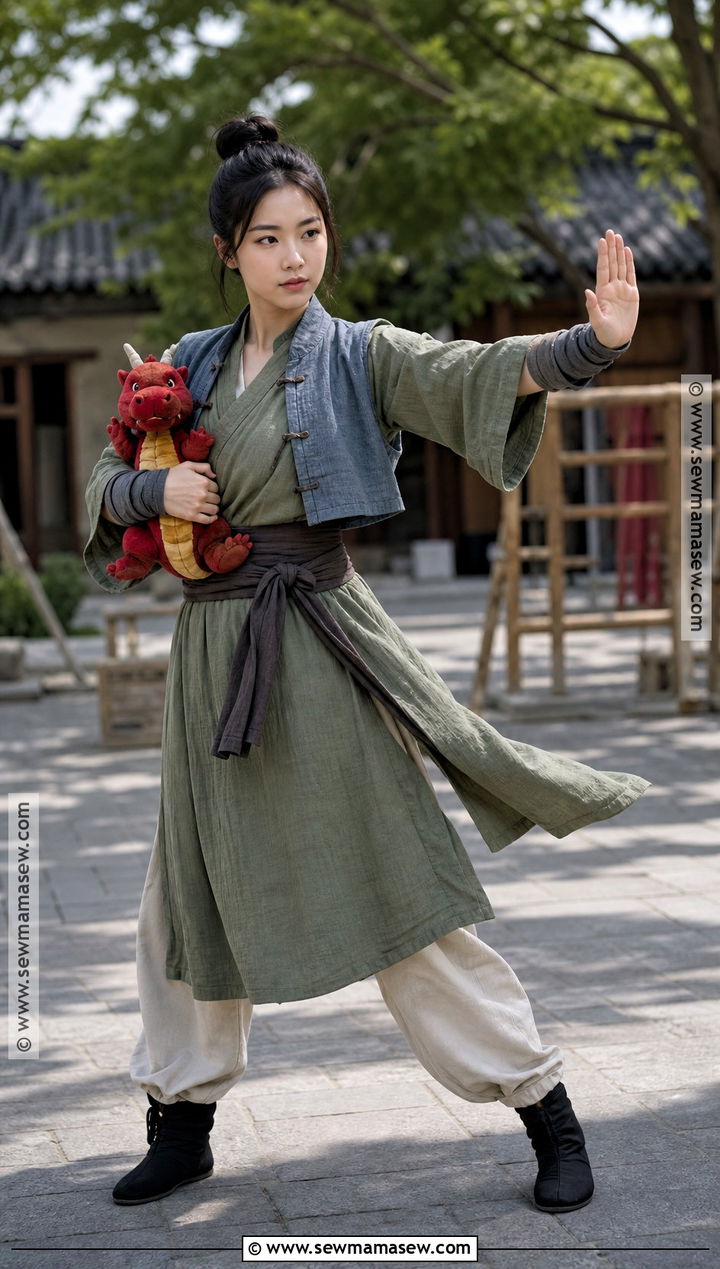 Mulan Training Outfit Cosplay - 30 disney princess cosplay ideas