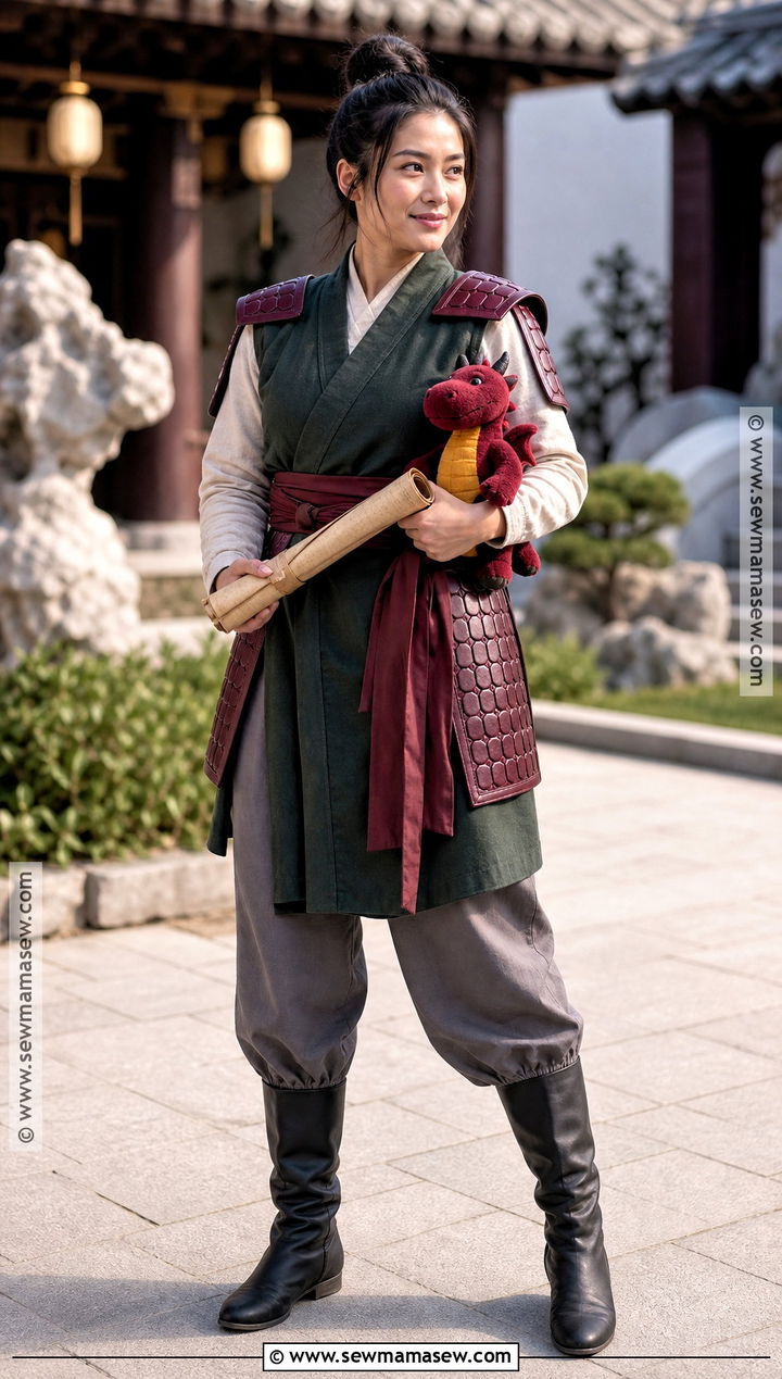 Mulan Warrior Costume - 30 Disney Princess Costume Ideas