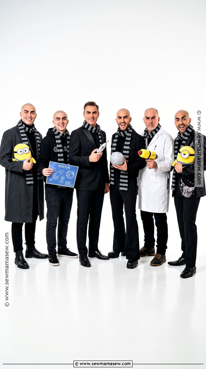 Multiple Gru Group Costume - 40 gru costume ideas