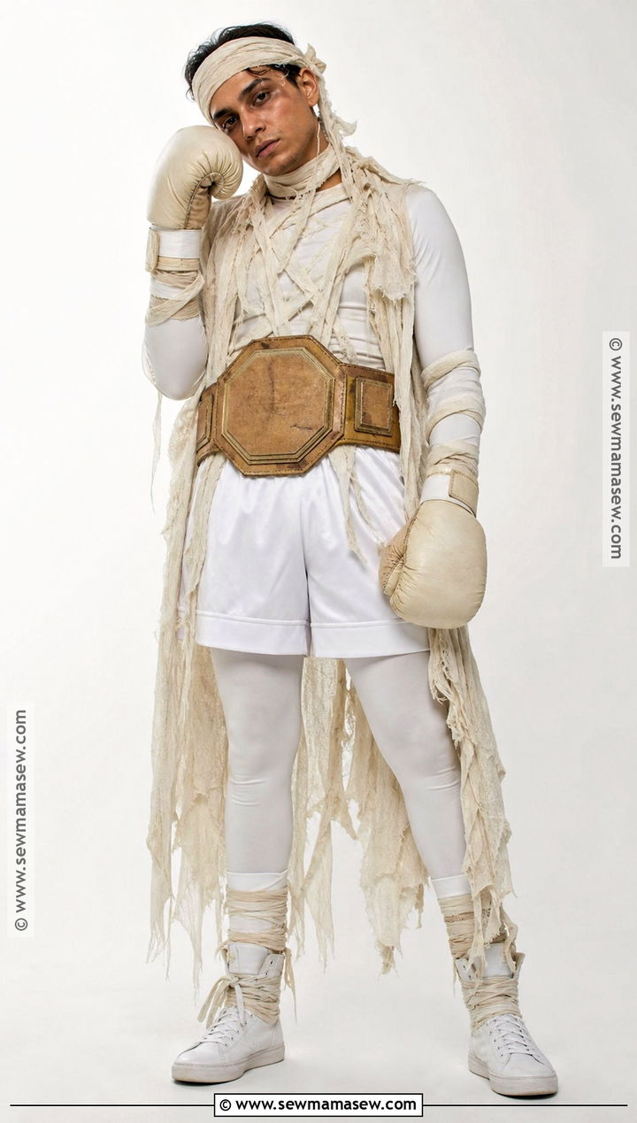 Mummy Boxing Costume - 30 Boxing Halloween Costume Ideas
