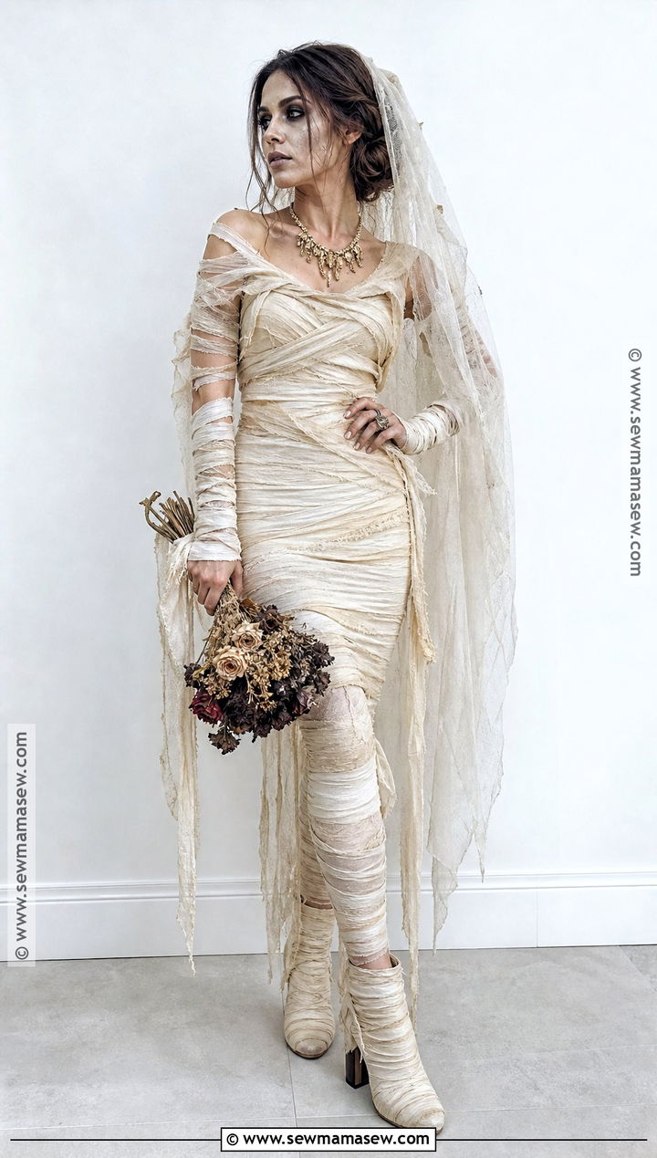 Mummy Bride Costume - 35 bride halloween costume ideas